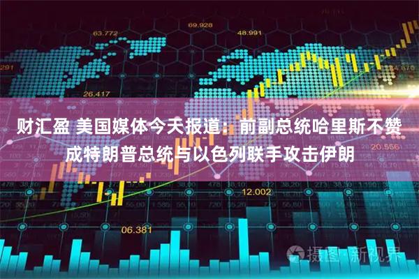 财汇盈 美国媒体今天报道：前副总统哈里斯不赞成特朗普总统与以色列联手攻击伊朗