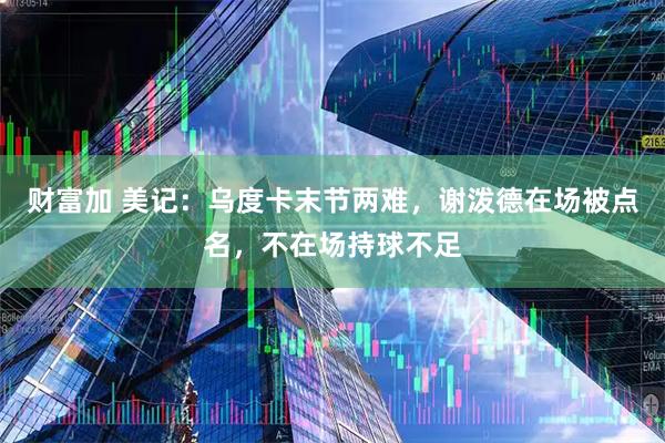 财富加 美记：乌度卡末节两难，谢泼德在场被点名，不在场持球不足