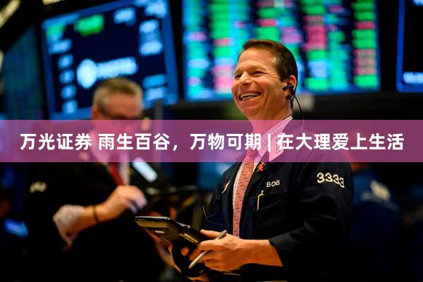 万光证券 雨生百谷，万物可期 | 在大理爱上生活